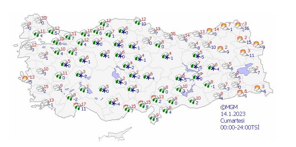 Ege ve Marmara için fırtına uyarısı (Bugün hava durumu nasıl olacak) - 13
