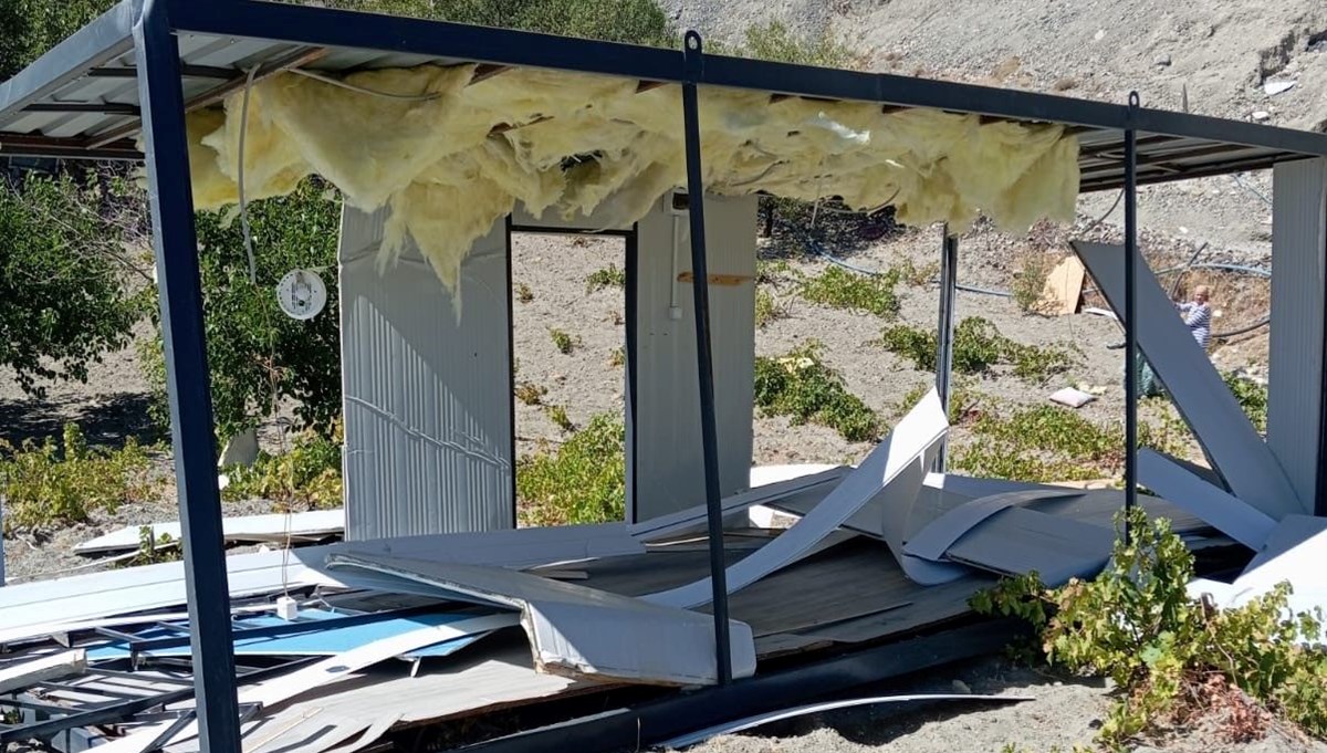 Adıyaman'da şiddetli rüzgar