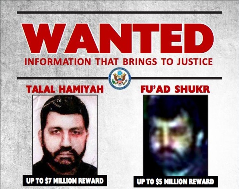 ABD Hizbullah'ın iki komutanı için 12 milyon dolar ödül koydu - 1