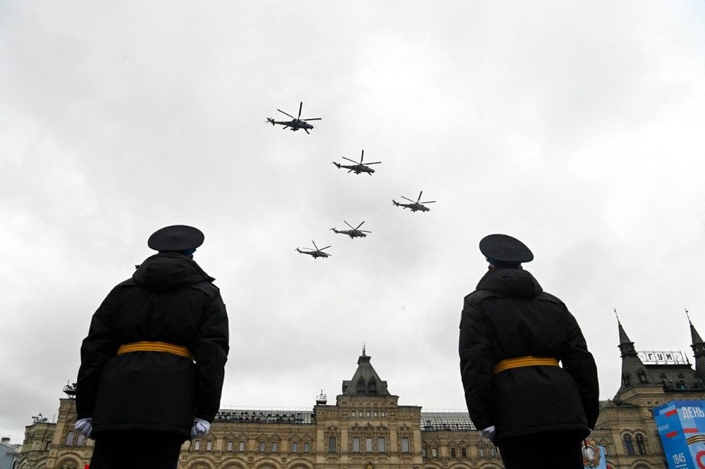 Rusya'da Zafer Günü kutlamaları: Moskova'da askeri geçit töreni - 6