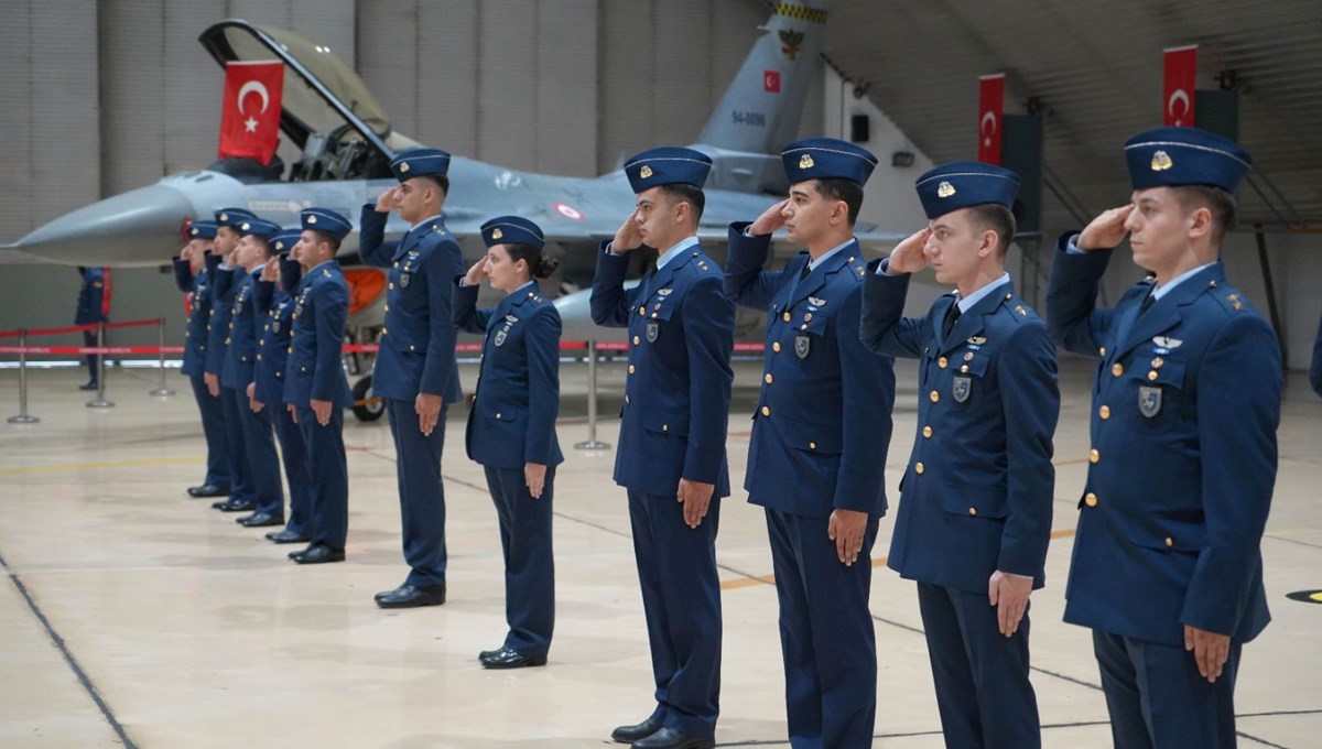 F-16'ların yeni şahinleri mezun oldu