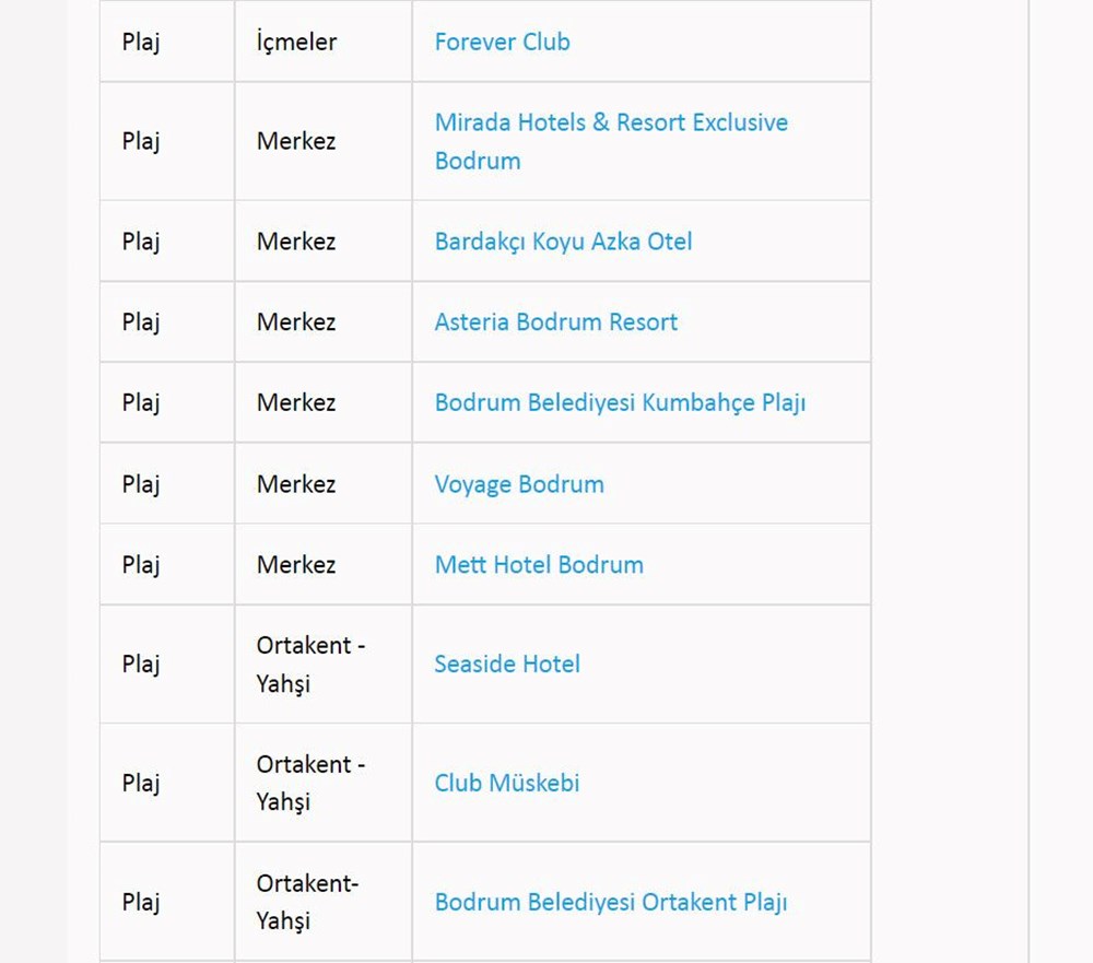 Türkiye'nin mavi bayraklı plajları: 2022 yılı güncel listesi (En iyi sahiller ve plajlar) - 47