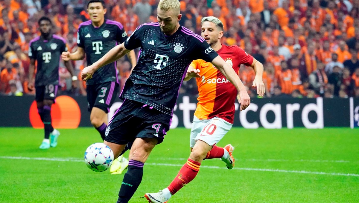 Bayern Münih'te Matthijs de Ligt'in akıbeti belli oldu: Galatasaray maçında yok
