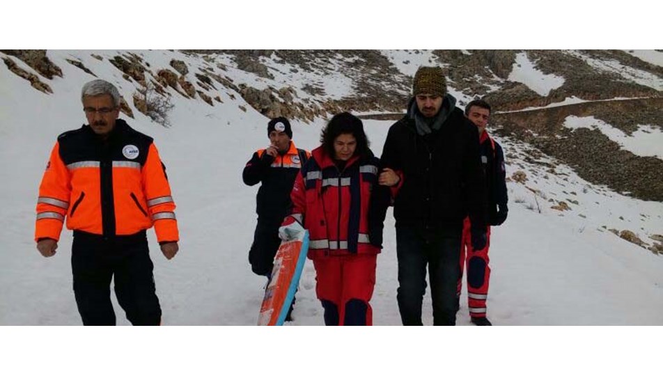 2 üniversiteli Nemrut Dağı’nda ölümden döndü