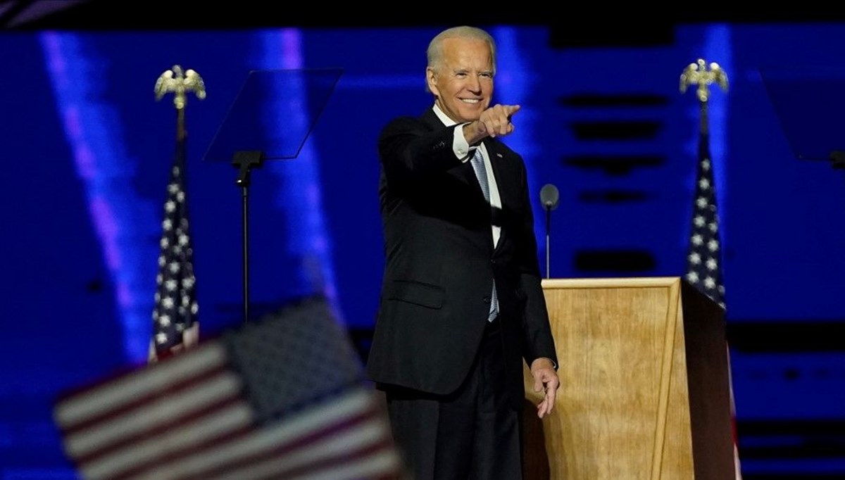 46. ABD Başkanı seçilen Joe Biden'ın zafer konuşması