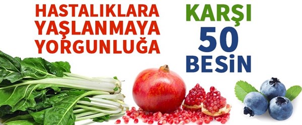 En sağlıklı 50 besin