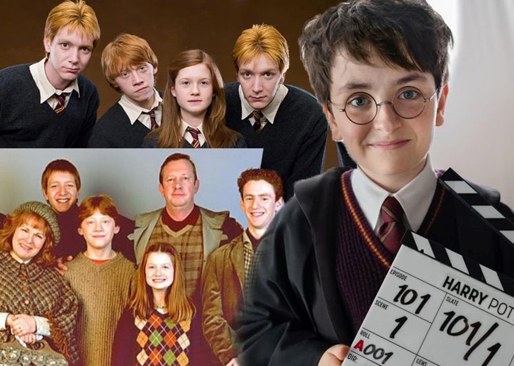Harry Potter dizisine geri sayım: Weasley ailesi çocuklarından ilk görüntü geldi - 1