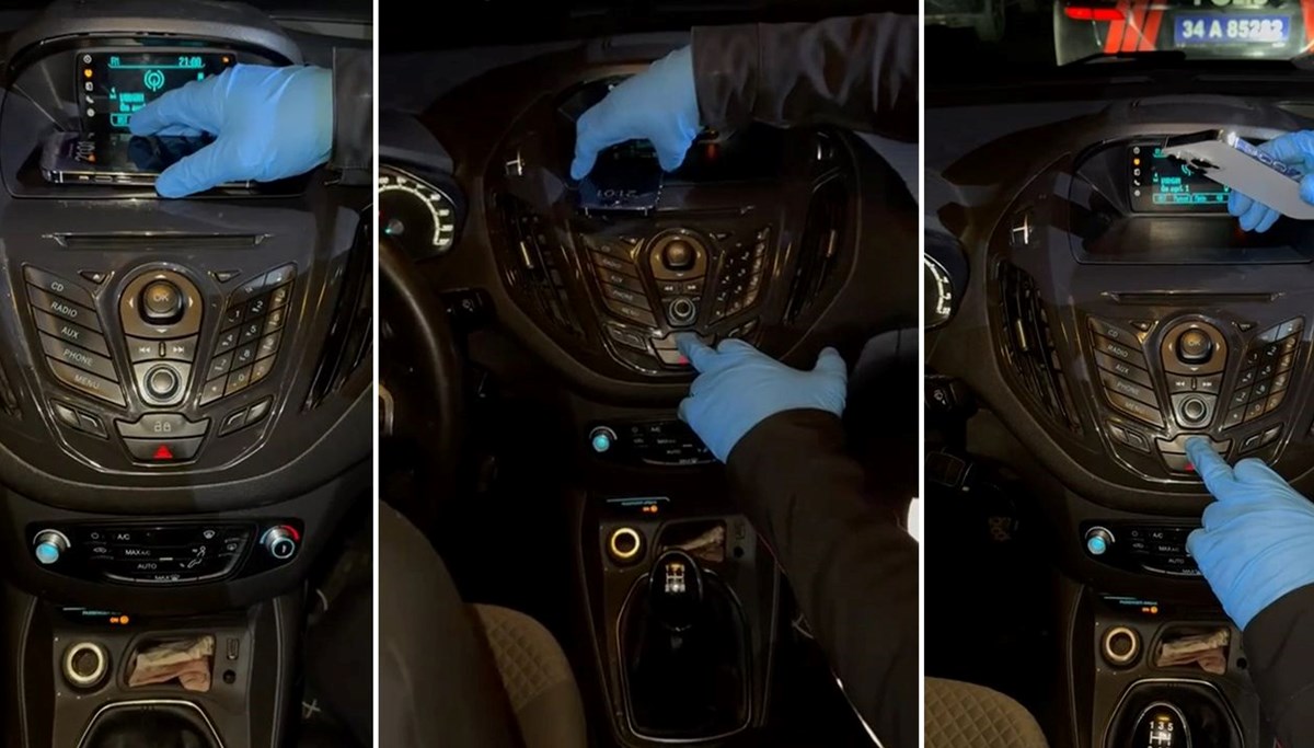 Polis yakaladı: Kilit tuşunda saklı gizli bölme! Polis yakaladı: Kilit tuşunda saklı gizli bölme!