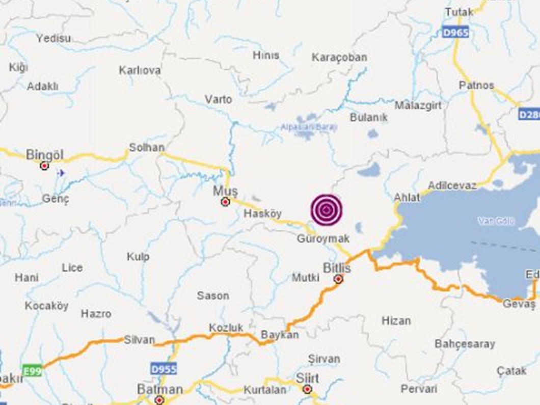 son dakika mus ta 4 2 buyuklugunde deprem ntv