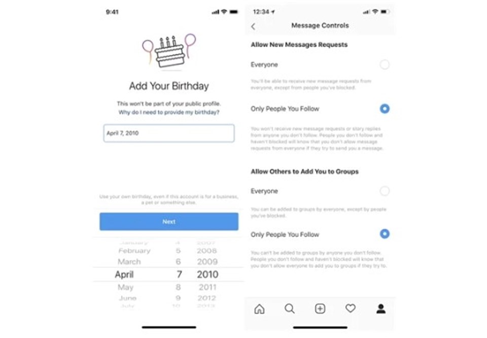 Instagram'a yaş sınırı geldi - 1