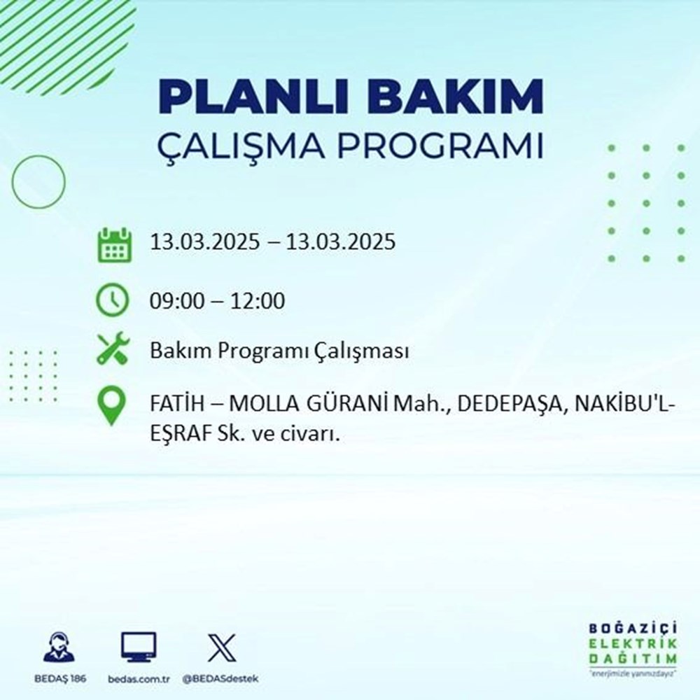 İstanbul'da Elektrikler Ne Zaman Gelecek? 19 İlçede Kesinti Alarmı (13 Mart Kesinti Haritası) 98 eXRTsgGm1kWDr8i17ZaJIQ