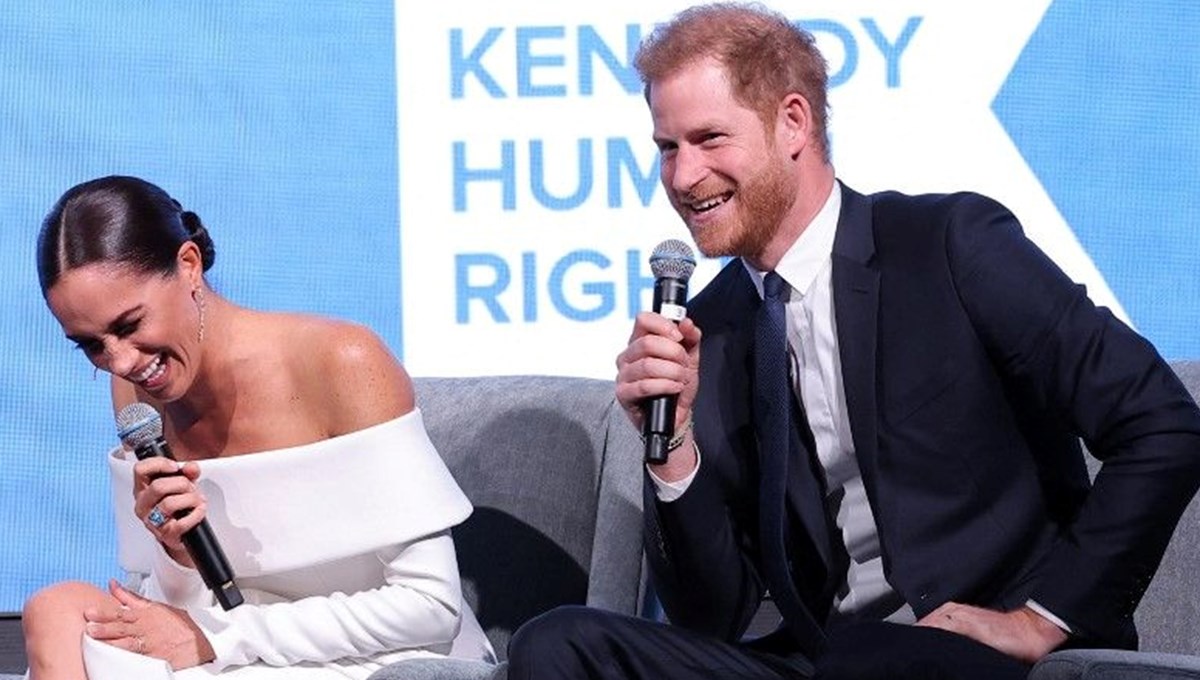 Meghan Markle ve Prens Harry'ye insan hakları ödülü verildi