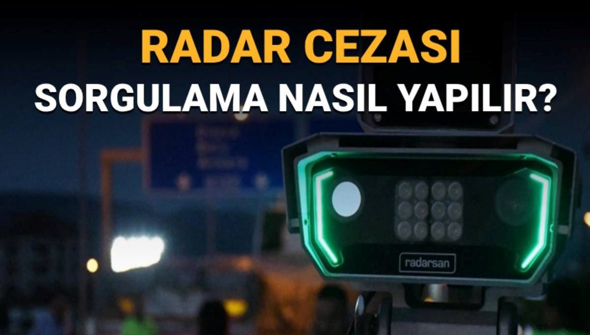 Radar cezası ne kadar? Radar cezası sorgulama