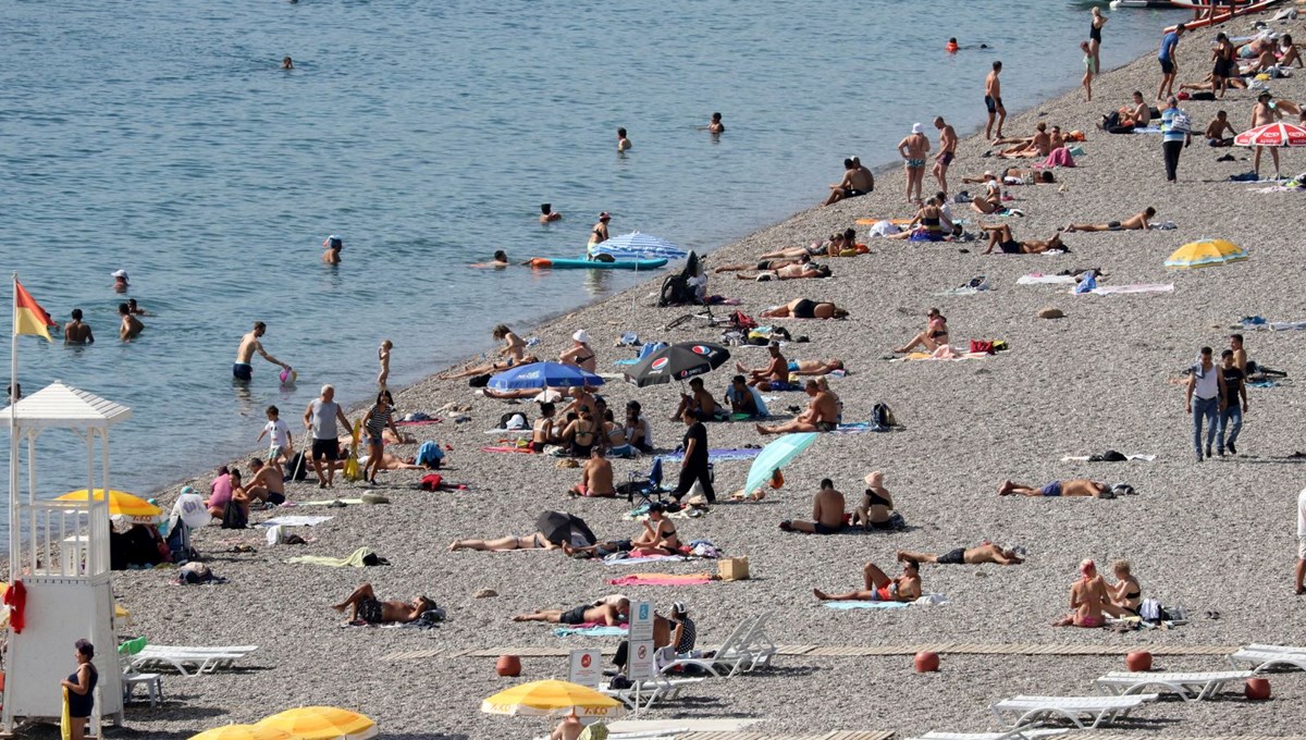 Antalya'da yazdan kalma hafta sonu