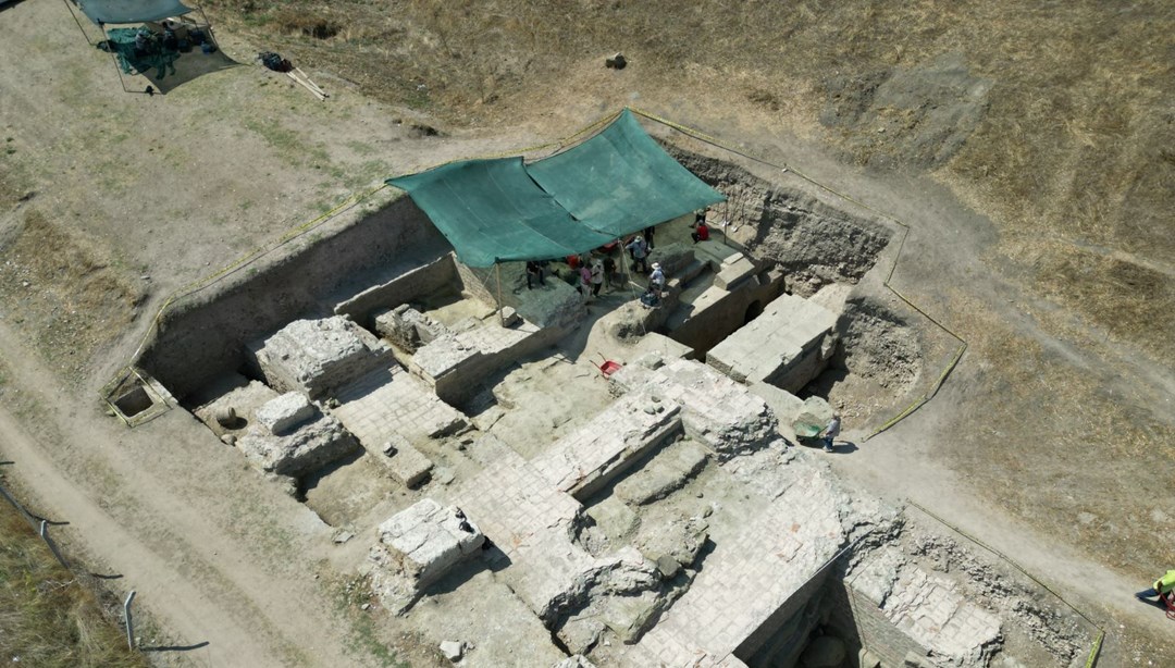 Perinthos Antik Kenti'ndeki tiyatro gün yüzüne çıkarılıyor