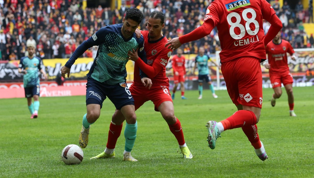 Kayserispor ile Hatayspor puanları paylaştı Kayserispor ile Hatayspor puanları paylaştı