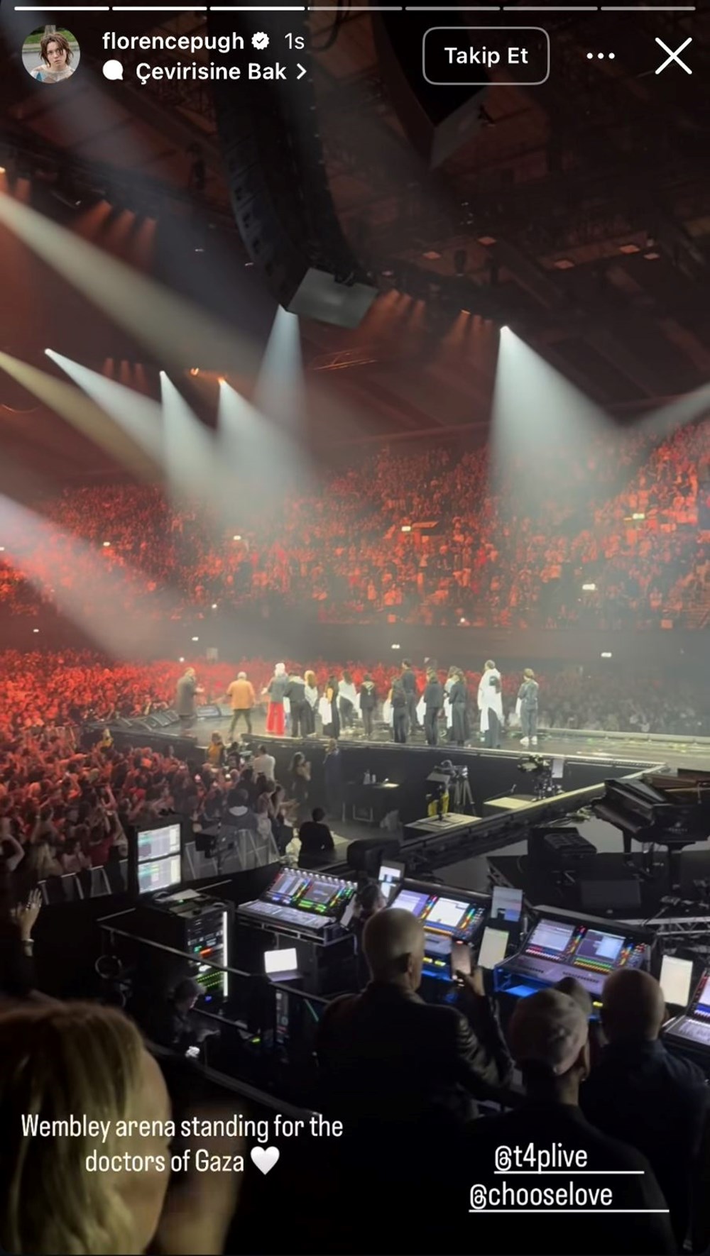 Filistin için Birlikte konserinde sanatçılar Gazze için sahne aldı: "Sessiz kalmak suç ortaklığı" - 7