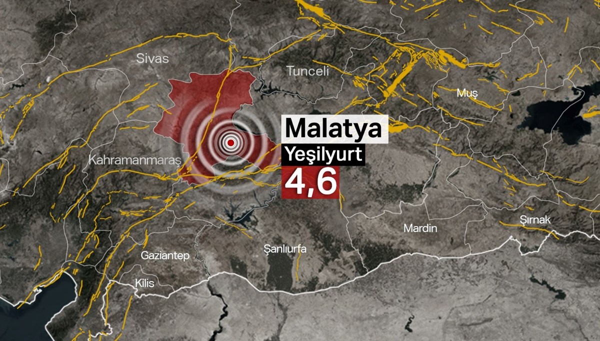 SON DAKİKA: Malatya'da 4,6 büyüklüğünde deprem | Son depremler SON DAKİKA: Malatya'da 4,6 büyüklüğünde deprem | Son depremler
