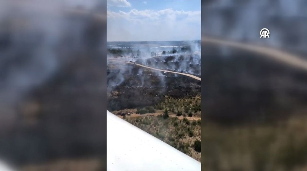 Balıkesir, Çanakkale, Antalya ve Uşak'ta orman yangını: Havadan ve karadan müdahale ediliyor - 7