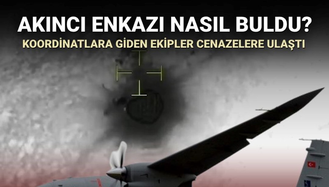 Akıncı enkazı nasıl tespit etti? Termal kamera ısı izini yakalıyor