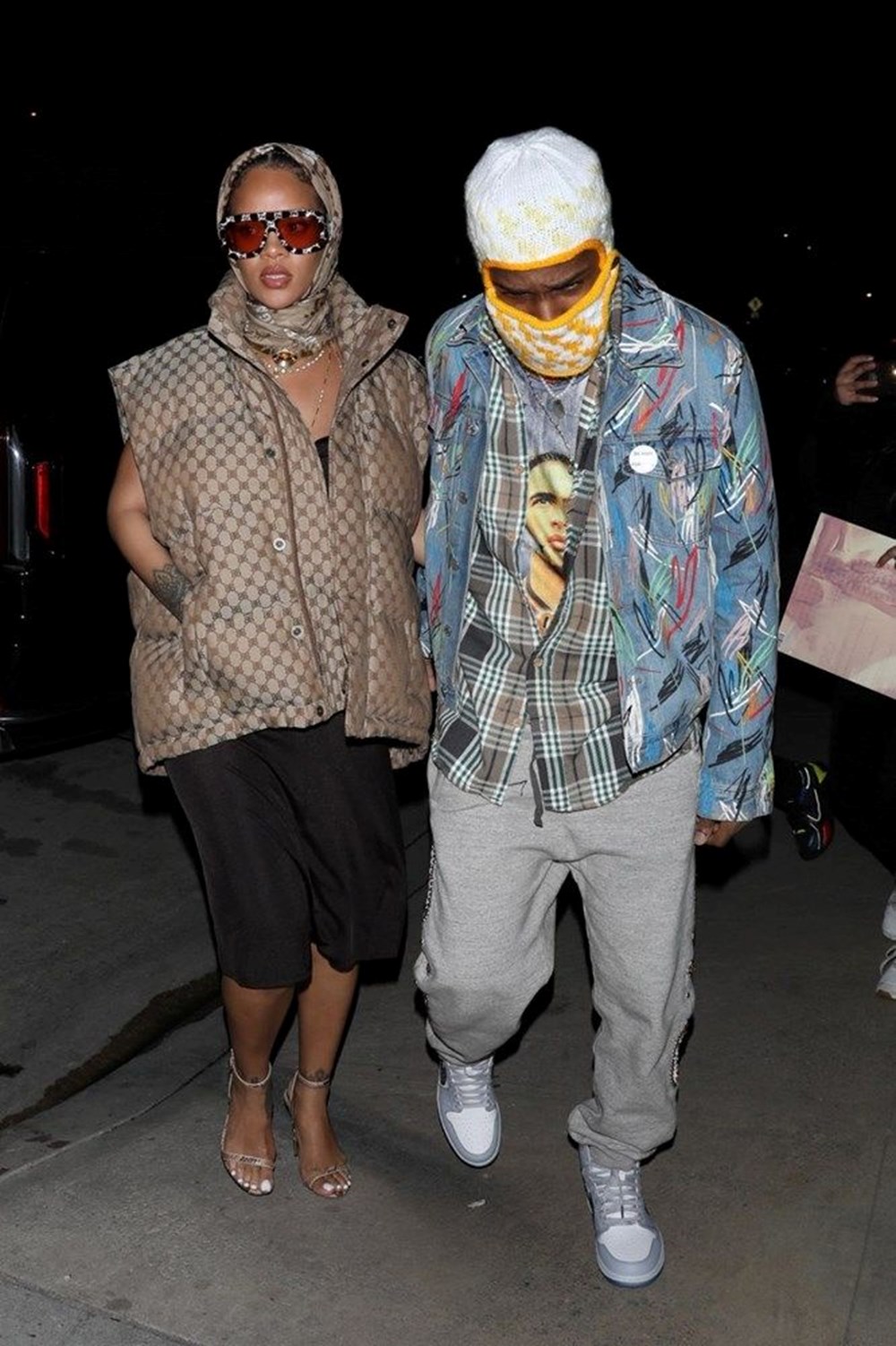 Rihanna ve ASAP Rocky'den evlilik söylentilerini artıran müzik klibi - 9