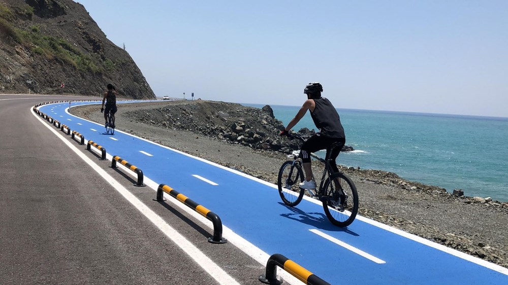 Türkiye'nin en uzun bisiklet yolu bisikletçilerin gözdesi oldu - 3