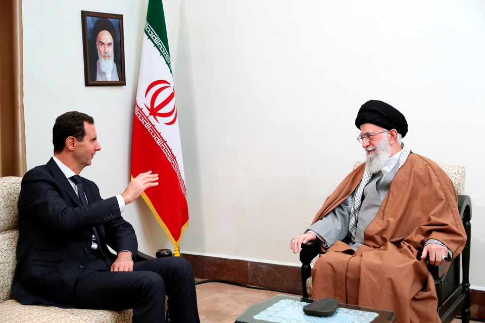 Esad, Hamaney ve Ruhani ile Tahran'da görüştü - 1