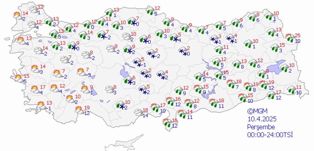 Bahar beklerken kar geliyor: AKOM ve Valilikten İstanbul'a uyarı - 13
