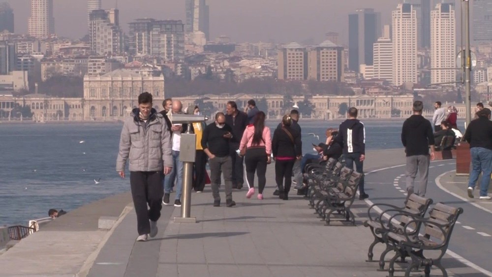 Kısıtlama yokmuş gibi! İstanbul'da sahiller doldu taştı - 6