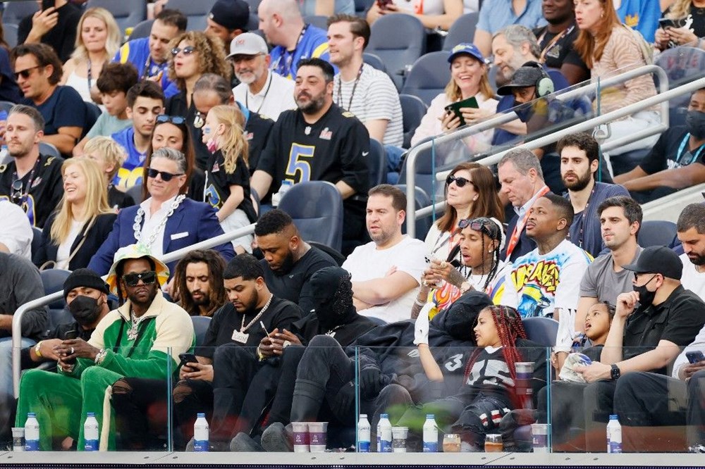 Super Bowl maçını yerinde seyreden ünlüler - 1