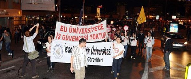 'Bu üniversitede iş güvencesi yoktur'