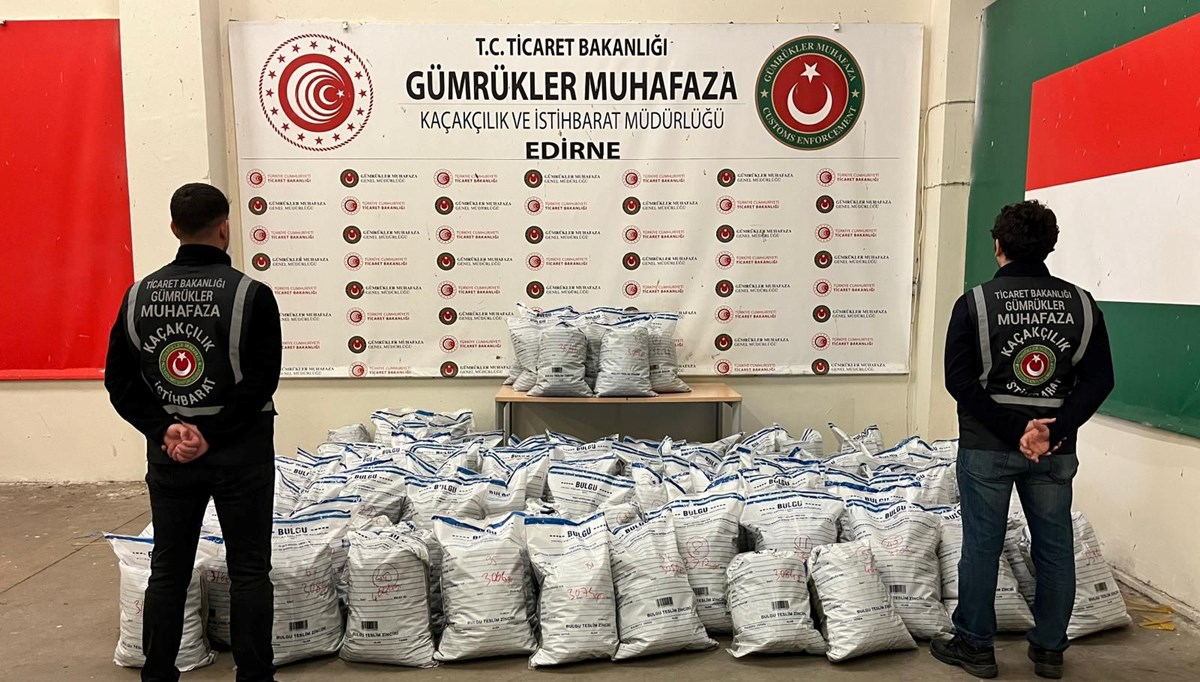 Kapıkule'de TIR'da 370 kilogram esrar ele geçirildi