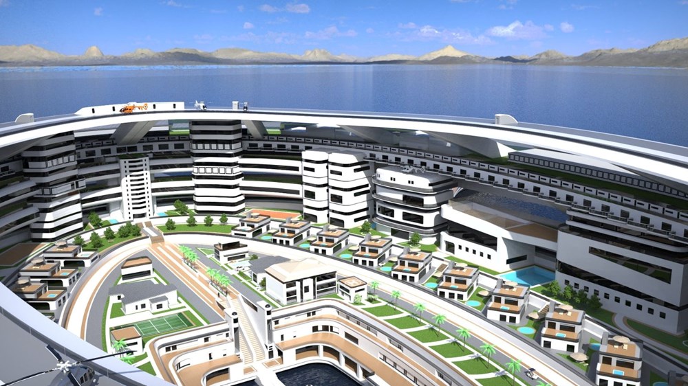 Dünyanın en büyük ve en pahalı yatı Pangeos geliyor: 550 metre uzunluğunda - 8