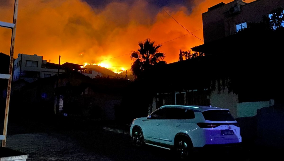 Hatay’daki orman yangınında 1 gözaltı