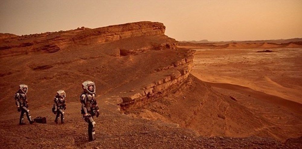 Çin, Mars'tan yeni fotoğraflar paylaştı - 7
