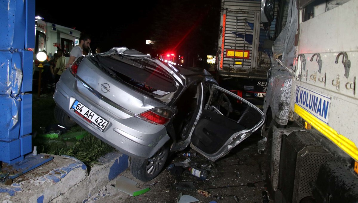Uşak'ta feci kaza: 2 üniversiteli hayatını kaybetti