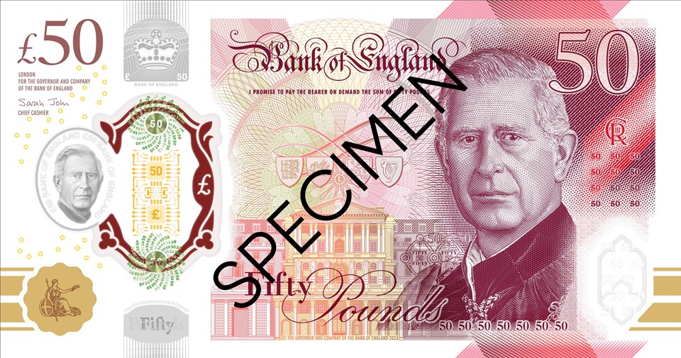 Kral Charles'ın yer aldığı banknotlar ilk kez görücüye çıktı Son