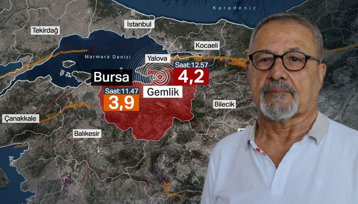 Marmara Bölgesi'nde deprem