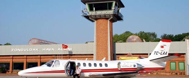 10 yıl sonra ilk yolcu uçağı indi