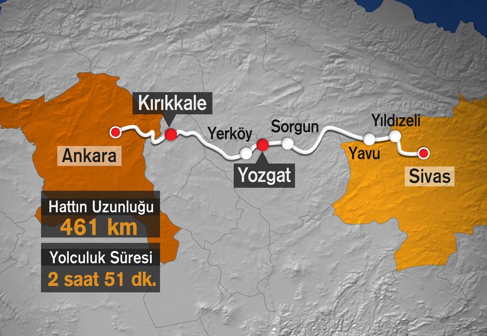 Ankara-Sivas hızlı tren hattı ne zaman açılacak? NTV Ankara-Sivas hızlı tren hattı ne zaman açılacak? NTV