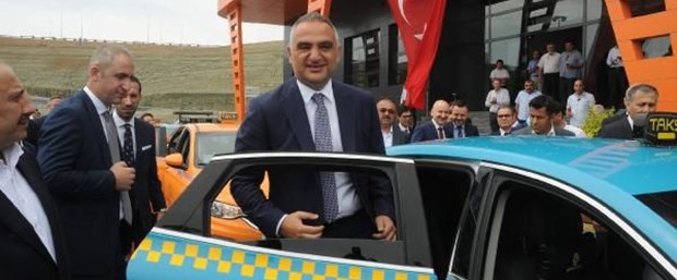 Bakan Ersoy istanbul taksi ile ilgili görsel sonucu