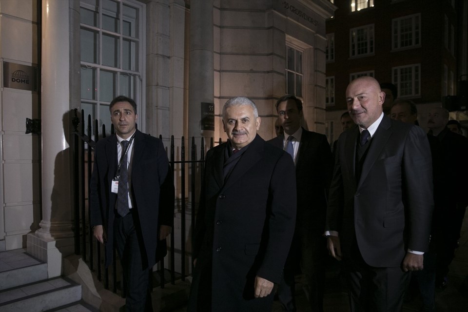 Başbakan Yıldırım-Ferit Şahenk