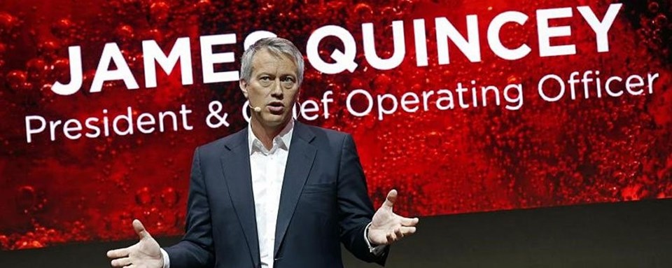 Coca Cola'nın yeni CEO'su James Quincey