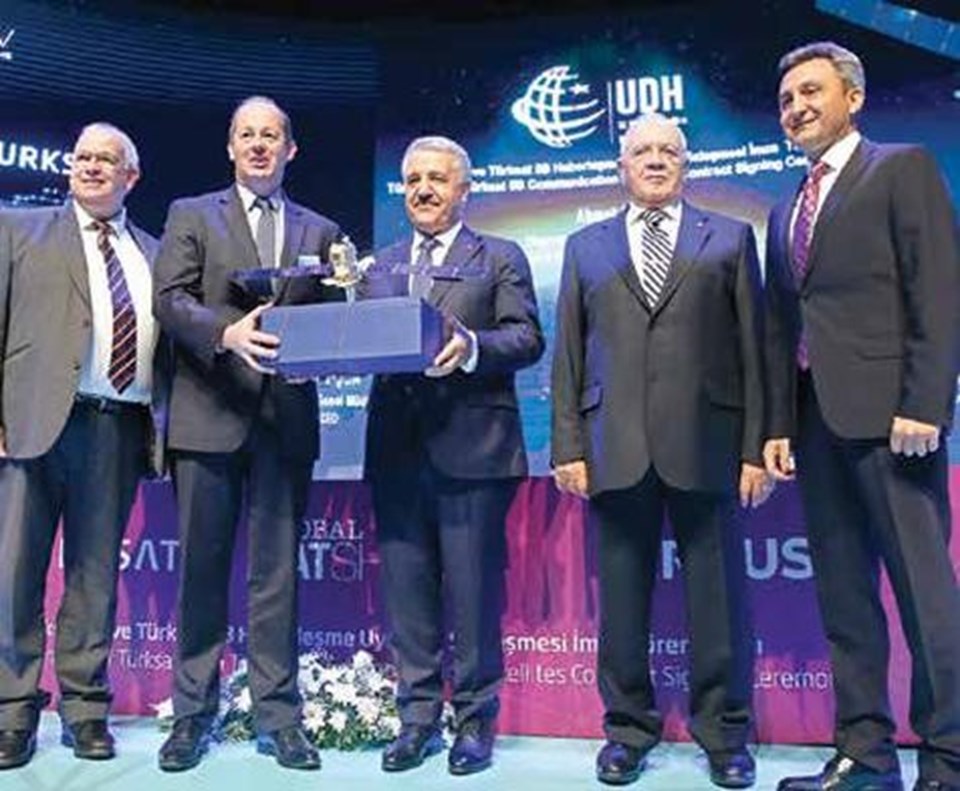 Sağdan sola: Colin Paynter, Nicolas Chamussy, Ahmet Arslan, Vecdi Gönül, Cenk Şen