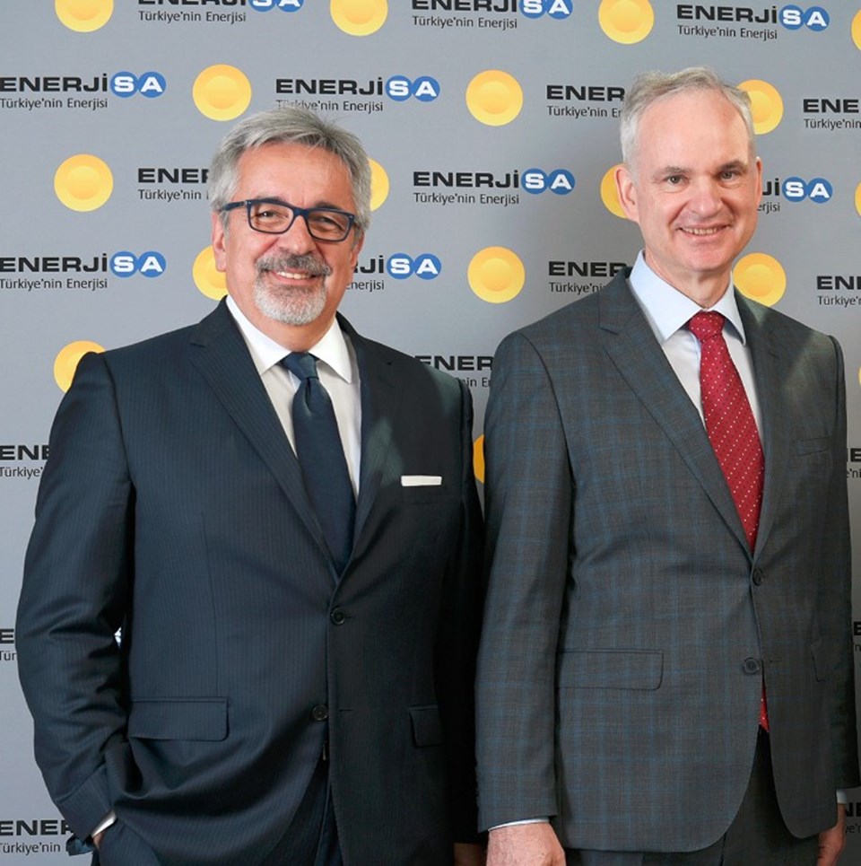 Sabancı Holding CEO’su Mehmet Göçmen ve E.ON CEO’su Johannes Teyssen
