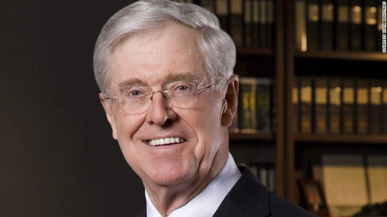 7. CHARLES KOCH - 53,5 MİLYAR DOLAR
