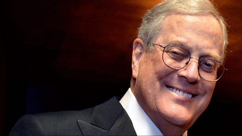 8. DAVID KOCH - 53,5 MİLYAR DOLAR