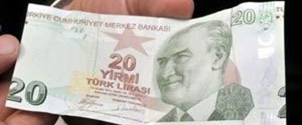 Hatalı 20 TL'lere dikkat