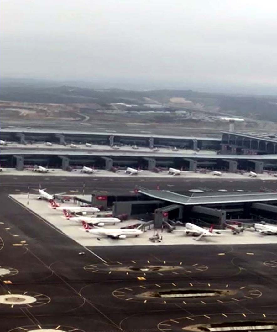 HAVADAN GÖRÜNTÜLENDİ