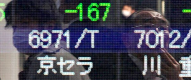 Japon borsasında deprem sürüyor